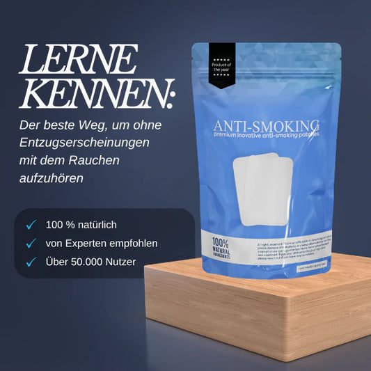 Anti-Raucher Pflaster – Aufhören ohne Stress. Ohne Rückfälle.