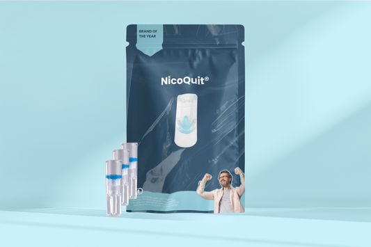 NicoQuit® Filters - Stressvrij Stoppen In 2-4 Weken | Filtert Teer & Nicotine | 60 stuks