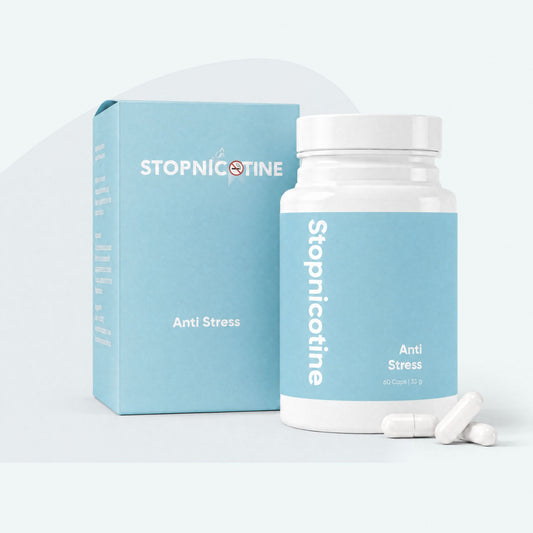 Stopnicotine Stress – Verlaag Stress en Irritaties Tijdens Stoppen Met Roken | 60 Capsules