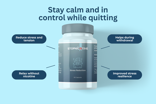 Stopnicotine Stress – Verlaag Stress en Irritaties Tijdens Stoppen Met Roken